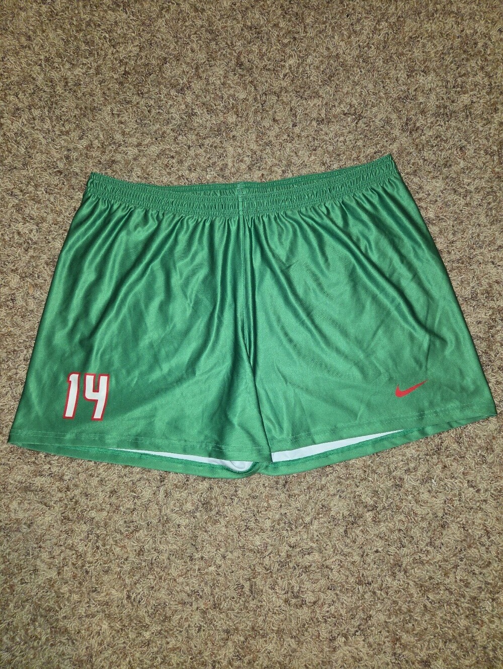 Nike Women’s Portugal National Soccer #14 Team Digital Vapor Flag Football Short